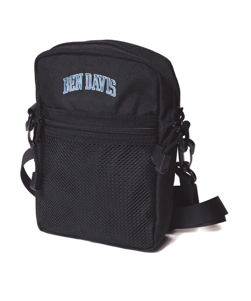 BEN DAVIS（ベンデイビス）の「MINI SHOLDER COLLEGE（ショルダーバッグ・メンズ・ブラック×ホワイト/ブラック×パープル/ブラック×レッド/ブラック×ブルー/ブラック×グリーン・FREE）」の4枚目の写真