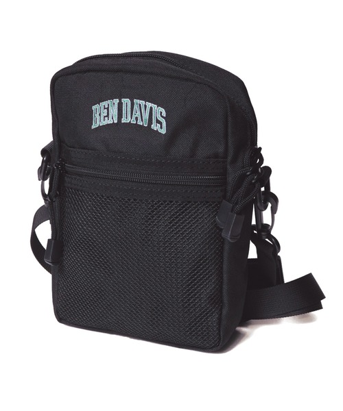 BEN DAVIS（ベンデイビス）の「MINI SHOLDER COLLEGE（ショルダーバッグ・メンズ・ブラック×ホワイト/ブラック×パープル/ブラック×レッド/ブラック×ブルー/ブラック×グリーン・FREE）」の7枚目の写真