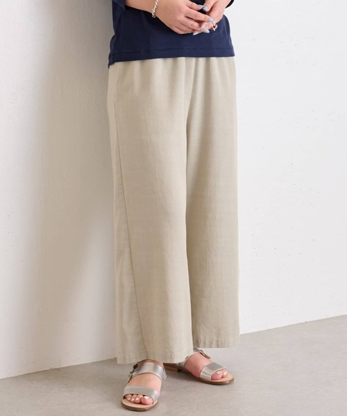 BEARDSLEY（ビアズリー）の「3サイズ展開 ウエストリブデニムパンツ（その他パンツ・レディース・カーキ/ブルー/ブラック/インディゴブルー・1/2/0）」の2枚目の写真