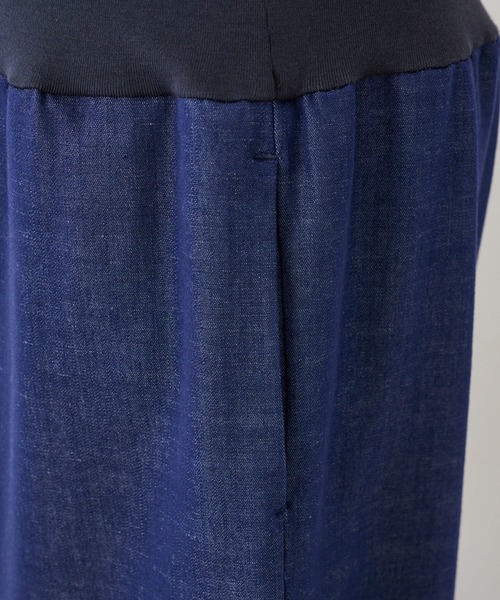 BEARDSLEY（ビアズリー）の「3サイズ展開 ウエストリブデニムパンツ（その他パンツ・レディース・カーキ/ブルー/ブラック/インディゴブルー・1/2/0）」の10枚目の写真