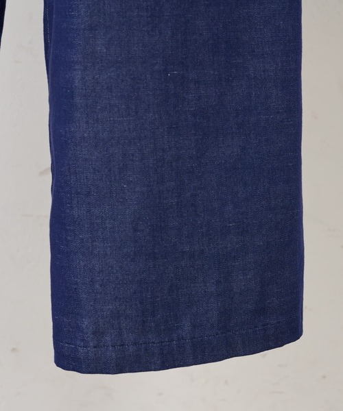 BEARDSLEY（ビアズリー）の「3サイズ展開 ウエストリブデニムパンツ（その他パンツ・レディース・カーキ/ブルー/ブラック/インディゴブルー・1/2/0）」の13枚目の写真