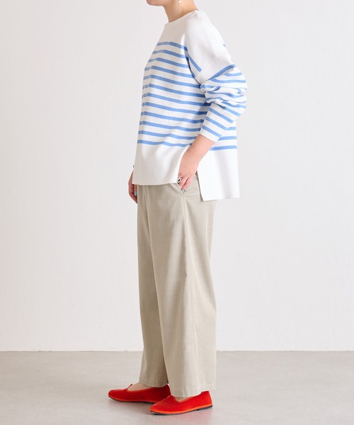 BEARDSLEY（ビアズリー）の「3サイズ展開 ウエストリブデニムパンツ（その他パンツ・レディース・カーキ/ブルー/ブラック/インディゴブルー・1/2/0）」の14枚目の写真