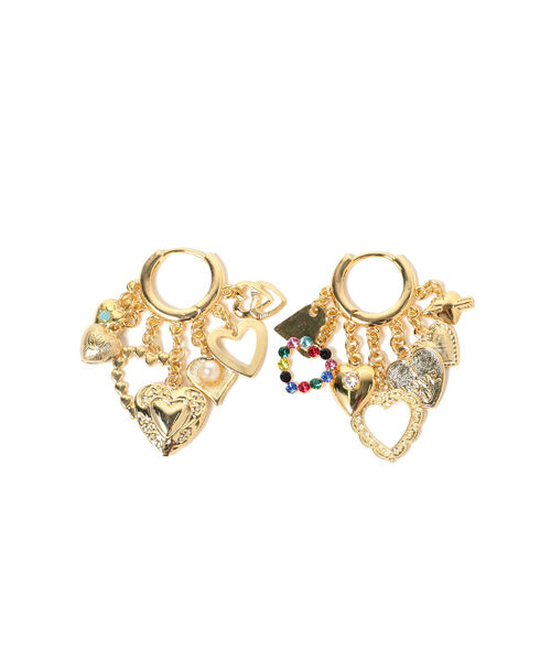 Ray BEAMS(レイビームス)の「LOTUS PINK / so much loves ピアス(イヤリング・レディース・ゴールド・ONE SIZE)」の1枚目の写真