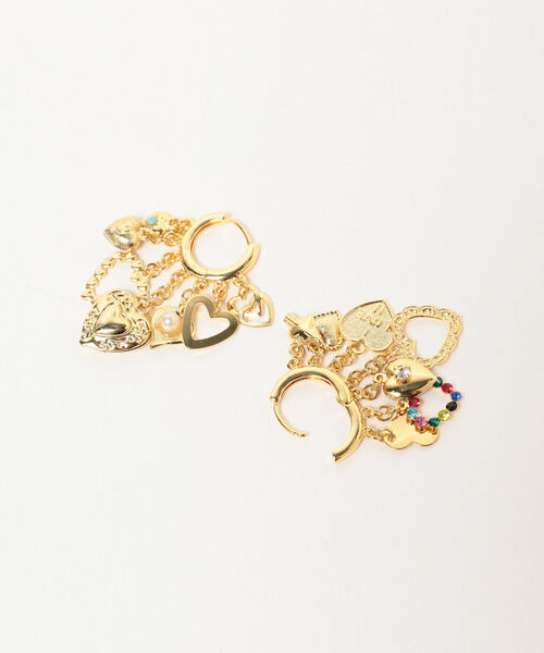 Ray BEAMS(レイビームス)の「LOTUS PINK / so much loves ピアス(イヤリング・レディース・ゴールド・ONE SIZE)」の2枚目の写真