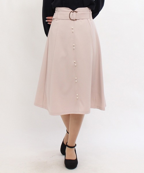 ASTORIA ODIER（アストリアオディール）の「センタパールトレンチスカート（スカート・レディース・ベージュ/ピンクベージュ/イエロー/ネイビー・LARGE/SMALL/MEDIUM）」の12枚目の写真