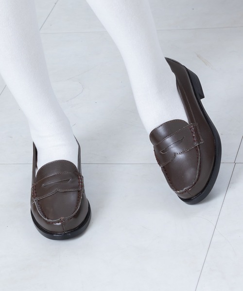 BODYLINE(ボディライン)の「オールシーズン使える レディース ベーシックローファー(ローファー・レディース・ブラック/ブラウン・23.5cm/24.5cm/23.0cm/24.0cm/25.0cm/22.5cm)」の10枚目の写真