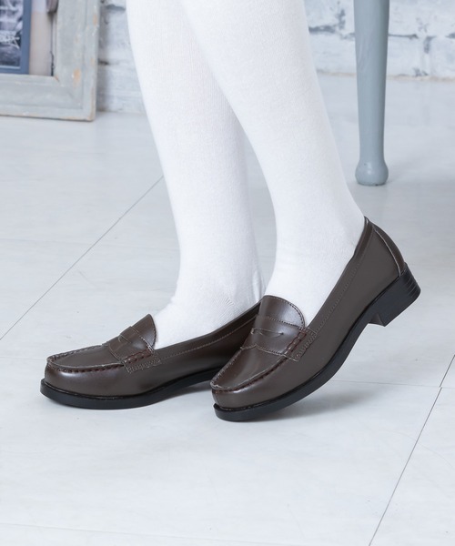 BODYLINE(ボディライン)の「オールシーズン使える レディース ベーシックローファー(ローファー・レディース・ブラック/ブラウン・23.5cm/24.5cm/23.0cm/24.0cm/25.0cm/22.5cm)」の7枚目の写真