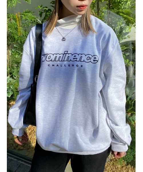 WC（ダブル シー）の「ロゴライトスウェット（スウェット・レディース・グレー/ブラック・FREE）」の2枚目の写真