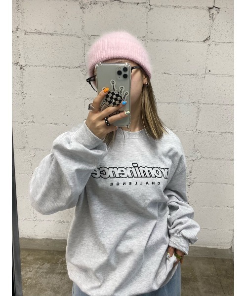 WC（ダブル シー）の「ロゴライトスウェット（スウェット・レディース・グレー/ブラック・FREE）」の6枚目の写真