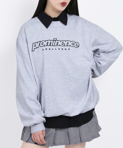 WC（ダブル シー）の「ロゴライトスウェット（スウェット・レディース・グレー/ブラック・FREE）」の9枚目の写真