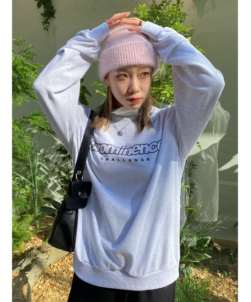 WC（ダブル シー）の「ロゴライトスウェット（スウェット・レディース・グレー/ブラック・FREE）」の5枚目の写真