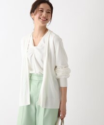 index | オーガニックコットントッパーカーディガン【WEB限定サイズ】(カーディガン/ボレロ)