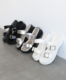 sango | ダブルベルトボリュームソールサンダル(サンダル)