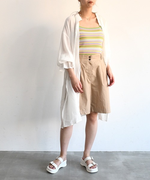 sango（sango）の「ダブルベルトボリュームソールサンダル（サンダル・レディース・ブラック/ホワイト/シルバー・SS/LL/M/S/3L/L）」の11枚目の写真