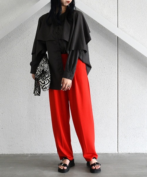 sango（sango）の「ダブルベルトボリュームソールサンダル（サンダル・レディース・ブラック/ホワイト/シルバー・SS/LL/M/S/3L/L）」の22枚目の写真