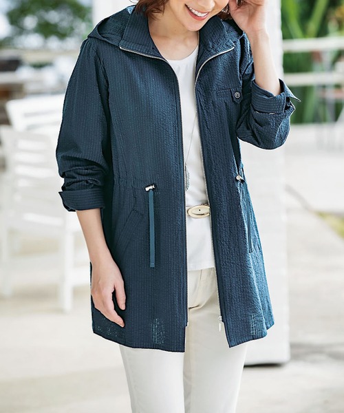 【芸術品！】Luna Mattino ベルベット ガウンジャケット ウール調ビッグカラーガウンコート - ベルーナ【公式】