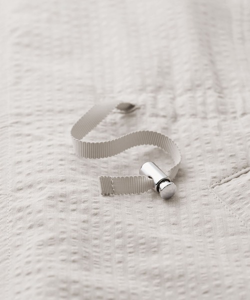 BELLUNA（ベルーナ）の「ＵＶカット綿１００％サマージャケット（その他アウター・レディース・ネイビー/ライトグレー/ストライプ/チェック・MEDIUM/LARGE/X-LARGE）」の12枚目の写真