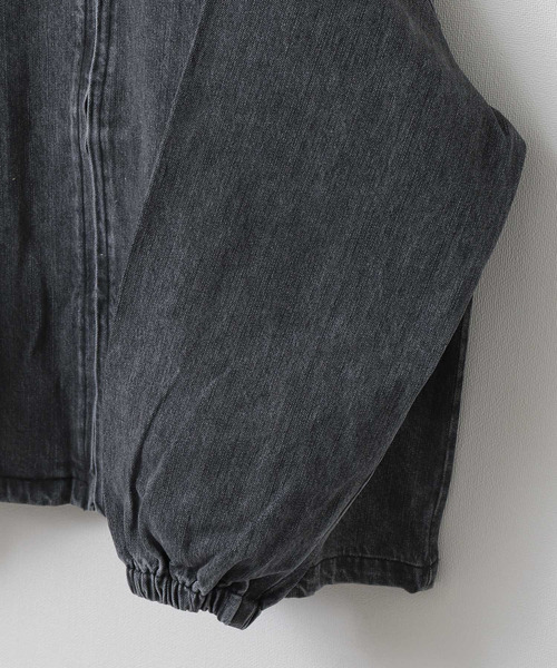 ZIP FIVE(ジップファイブ)の「【ZIP FIVE】スウィングトップオーバーデニムジャケット/Gジャン(デニムジャケット・メンズ・アイボリー/サックスブルー/ブラック・SMALL/MEDIUM/LARGE)」の16枚目の写真