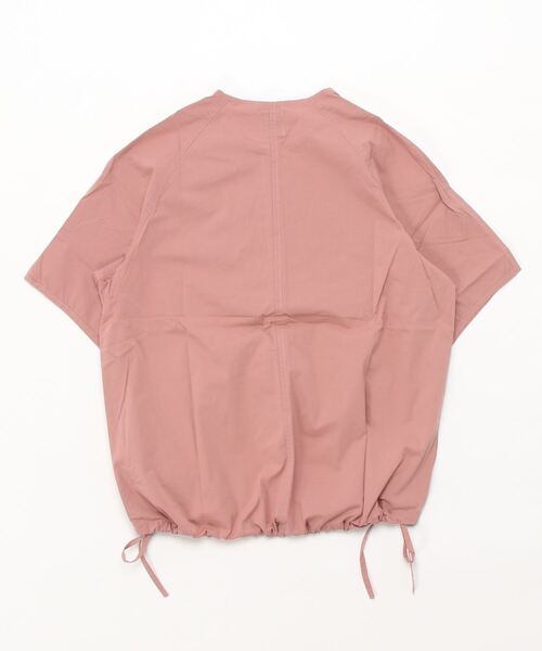 KRIFF MAYER Lady's Collection（クリフメイヤーレディースコレクション）の「5分袖シャツカーディガン（シャツ/ブラウス・レディース・ベージュ/ネイビー/カーキ/ピンク/カラフル・MEDIUM/LARGE）」の6枚目の写真