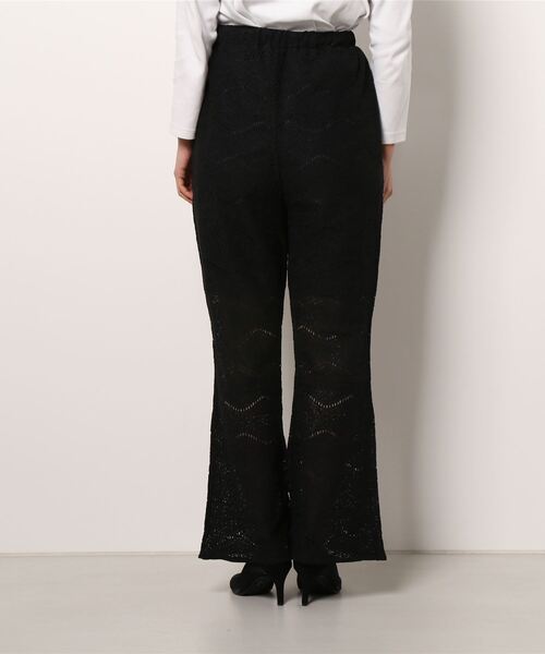 oblekt（オブレクト）の「レースパンツ（その他パンツ・レディース・ブラック・ONESIZE）」の4枚目の写真