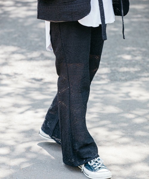 oblekt（オブレクト）の「レースパンツ（その他パンツ・レディース・ブラック・ONESIZE）」の18枚目の写真