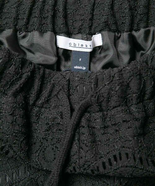 oblekt（オブレクト）の「レースパンツ（その他パンツ・レディース・ブラック・ONESIZE）」の10枚目の写真