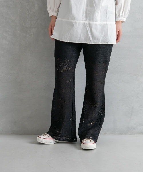 oblekt（オブレクト）の「レースパンツ（その他パンツ・レディース・ブラック・ONESIZE）」の6枚目の写真