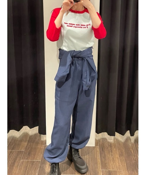MOUSSY（マウジー）の「OPEN COLLAR ジャンプスーツ（つなぎ