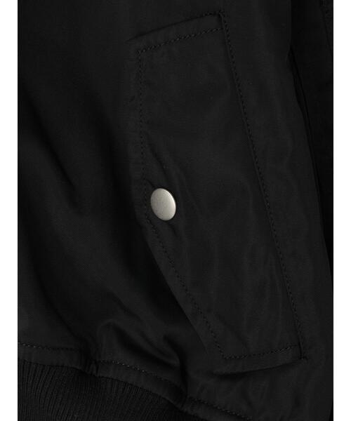 Green Parks(グリーンパークス)の「・ELENCARE DUE ショートMA-1(ブルゾン・レディース・ブラック/カーキ・FREE)」の5枚目の写真