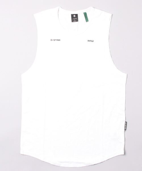 G-STAR（ジースター）の「LASH TANK TOP/タンクトップ/ノースリーブ（タンクトップ・メンズ・ホワイト/ダークブラック・SMALL/MEDIUM/LARGE）」の15枚目の写真