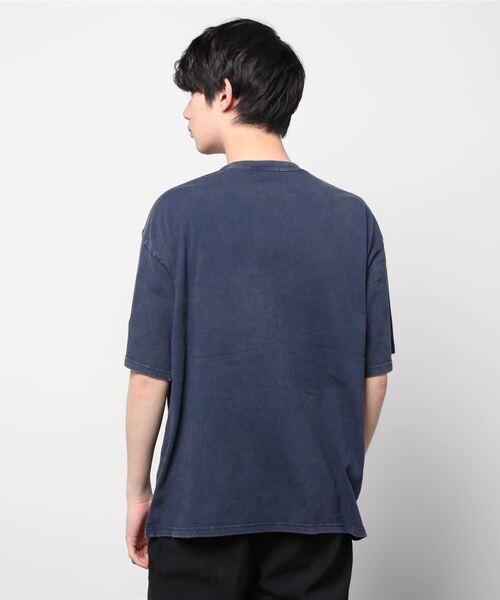SITRY(シトリー)の「oversize pigment T-shirt/オーバーサイズ ピグメント加工 Tシャツ(Tシャツ/カットソー・メンズ・ホワイト/チャコールグレー/グレー系その他/チャコール/グリーン/ベージュ/ネイビー・M/L)」の10枚目の写真