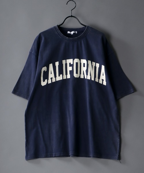 SITRY(シトリー)の「oversize pigment T-shirt/オーバーサイズ ピグメント加工 Tシャツ(Tシャツ/カットソー・メンズ・ホワイト/チャコールグレー/グレー系その他/チャコール/グリーン/ベージュ/ネイビー・M/L)」の7枚目の写真