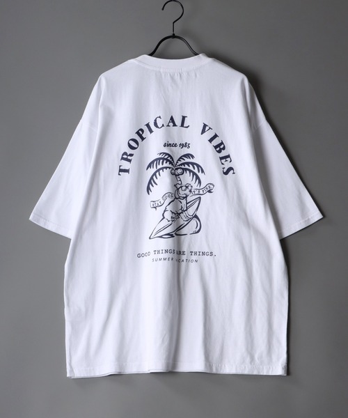 SITRY(シトリー)の「oversize pigment T-shirt/オーバーサイズ ピグメント加工 Tシャツ(Tシャツ/カットソー・メンズ・ホワイト/チャコールグレー/グレー系その他/チャコール/グリーン/ベージュ/ネイビー・M/L)」の2枚目の写真