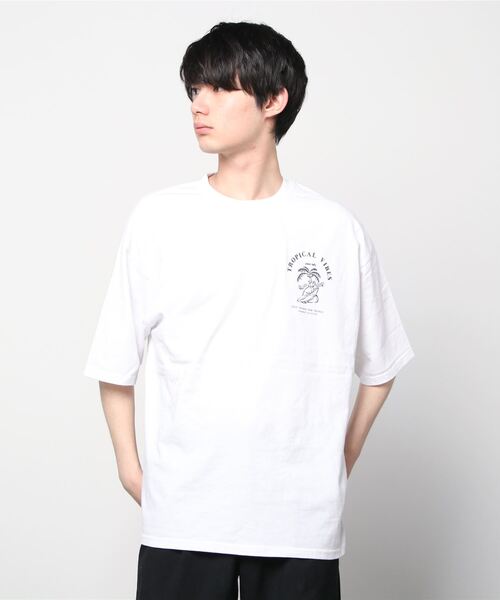SITRY(シトリー)の「oversize pigment T-shirt/オーバーサイズ ピグメント加工 Tシャツ(Tシャツ/カットソー・メンズ・ホワイト/チャコールグレー/グレー系その他/チャコール/グリーン/ベージュ/ネイビー・M/L)」の22枚目の写真