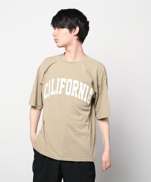 SITRY(シトリー)の「oversize pigment T-shirt/オーバーサイズ ピグメント加工 Tシャツ(Tシャツ/カットソー・メンズ・ホワイト/チャコールグレー/グレー系その他/チャコール/グリーン/ベージュ/ネイビー・M/L)」の18枚目の写真