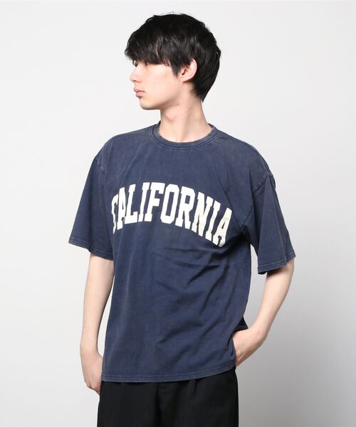 SITRY(シトリー)の「oversize pigment T-shirt/オーバーサイズ ピグメント加工 Tシャツ(Tシャツ/カットソー・メンズ・ホワイト/チャコールグレー/グレー系その他/チャコール/グリーン/ベージュ/ネイビー・M/L)」の16枚目の写真