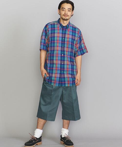 5525Gallery（ゴーゴーニーゴーギャラリー）の「＜5525gallery（5525ギャラリー）＞WIDE SHORT PANT/ショートパンツ（その他パンツ・メンズ・その他1/ベージュ/ブラック・S/M/L）」の9枚目の写真