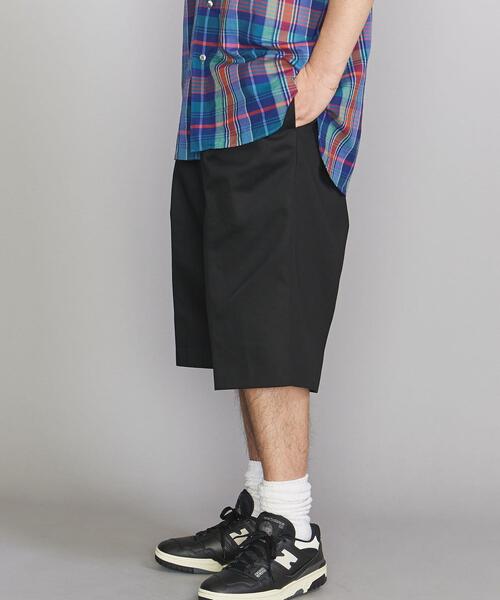 5525Gallery（ゴーゴーニーゴーギャラリー）の「＜5525gallery（5525ギャラリー）＞WIDE SHORT PANT/ショートパンツ（その他パンツ・メンズ・その他1/ベージュ/ブラック・S/M/L）」の19枚目の写真