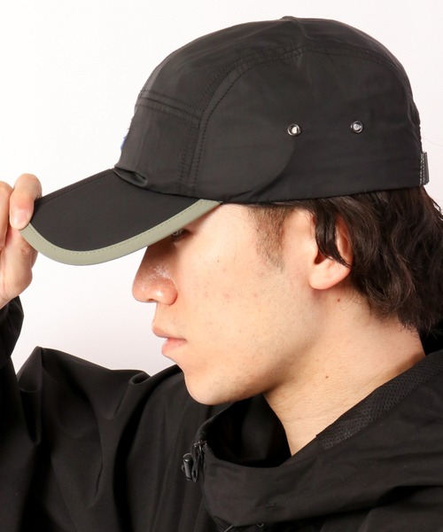 TESTIFY（テスティファイ）の「TESTIFY 折りたたみランニングキャップ/Fold Visor Cap（キャップ・メンズ・ブラック/ベージュ/グリーン・FREE）」の5枚目の写真