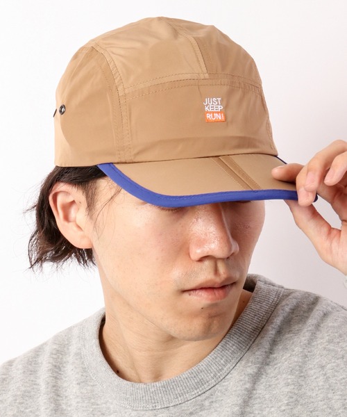 TESTIFY（テスティファイ）の「TESTIFY 折りたたみランニングキャップ/Fold Visor Cap（キャップ・メンズ・ブラック/ベージュ/グリーン・FREE）」の15枚目の写真