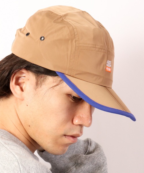 TESTIFY（テスティファイ）の「TESTIFY 折りたたみランニングキャップ/Fold Visor Cap（キャップ・メンズ・ブラック/ベージュ/グリーン・FREE）」の13枚目の写真