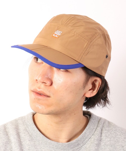 TESTIFY（テスティファイ）の「TESTIFY 折りたたみランニングキャップ/Fold Visor Cap（キャップ・メンズ・ブラック/ベージュ/グリーン・FREE）」の16枚目の写真