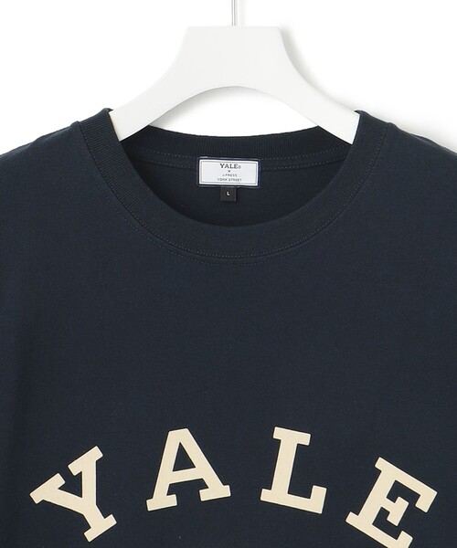 J.PRESS YORK STREET（ジェイプレスヨークストリート）の「【UNISEX】YALE × J.PRESS YORK STREET コラボTシャツ（Tシャツ/カットソー・メンズ・ホワイト系/ライトグレー系/ネイビー系・SMALL/MEDIUM/LARGE）」の11枚目の写真