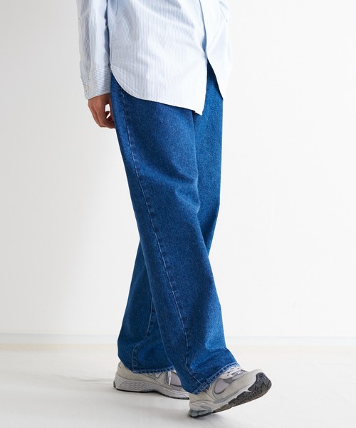 e.sen(イーセン)の「e.sen イーセン / thomas トーマス テーパードデニムパンツ / esenfw22p01(デニムパンツ・メンズ・ブラック/インディゴブルー/ライトインディゴブルー・SMALL/MEDIUM)」の16枚目の写真