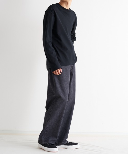 e.sen(イーセン)の「e.sen イーセン / thomas トーマス テーパードデニムパンツ / esenfw22p01(デニムパンツ・メンズ・ブラック/インディゴブルー/ライトインディゴブルー・SMALL/MEDIUM)」の12枚目の写真