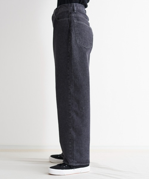 e.sen(イーセン)の「e.sen イーセン / thomas トーマス テーパードデニムパンツ / esenfw22p01(デニムパンツ・メンズ・ブラック/インディゴブルー/ライトインディゴブルー・SMALL/MEDIUM)」の4枚目の写真
