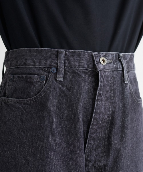 e.sen(イーセン)の「e.sen イーセン / thomas トーマス テーパードデニムパンツ / esenfw22p01(デニムパンツ・メンズ・ブラック/インディゴブルー/ライトインディゴブルー・SMALL/MEDIUM)」の8枚目の写真
