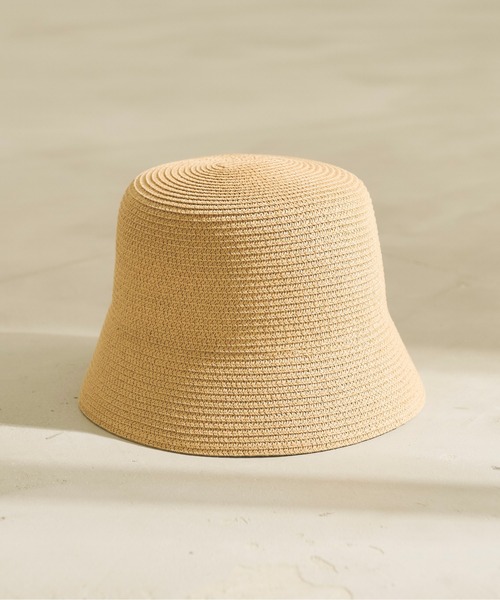 Ambre Neige（アンブルネージュ）の「ベル型バケットハット／【WEB/EC限定商品】（ハット・レディース・ベージュ/アイボリー・FREE）」の8枚目の写真