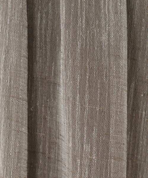 couture brooch（クチュールブローチ）の「◆洗える/リネンライク/セットアップ可能　ティアードスカート（スカート・レディース・グレー/サックスブルー/ブラウン系その他・40/38/42/36）」の12枚目の写真