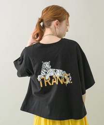 TRANOI | TRANOI. タイガーワイドTシャツ(Tシャツ/カットソー)